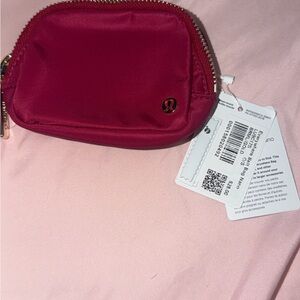 Lululemon belt bag nano pouch berry rumble